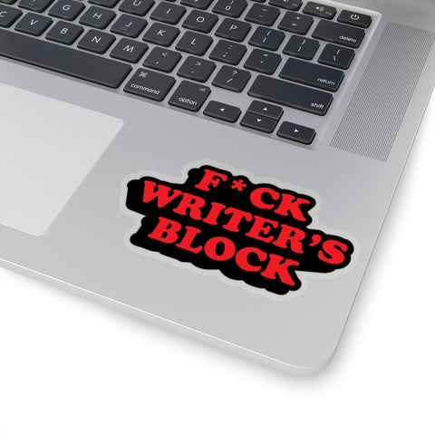 "Writer's Block" Kiss Cut Sticker
