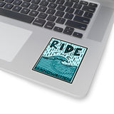 "Ride The Wave" Kiss-Cut Sticker